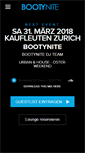 Mobile Screenshot of bootynite.ch